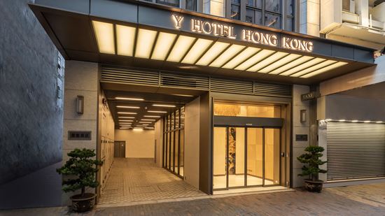 酒店外观 - 丽富酒店 （图片仅供参考，或与实际环境略有不同)
